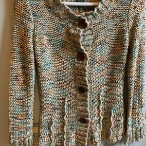 Size small. Beautiful sweater